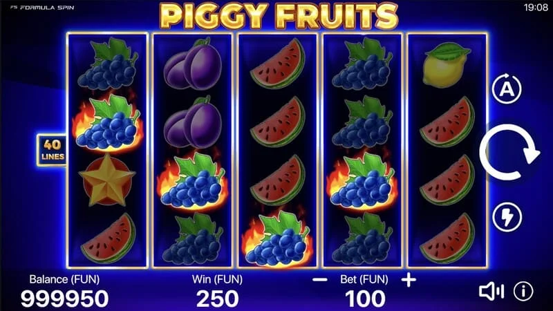 Piggy Fruits - khởi chạy chế độ trò chơi chính
